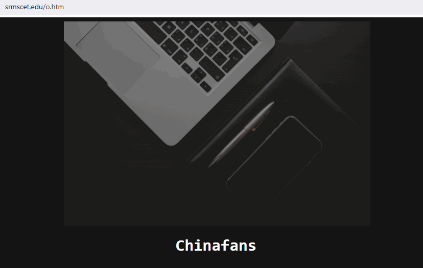 Hacked website evidence