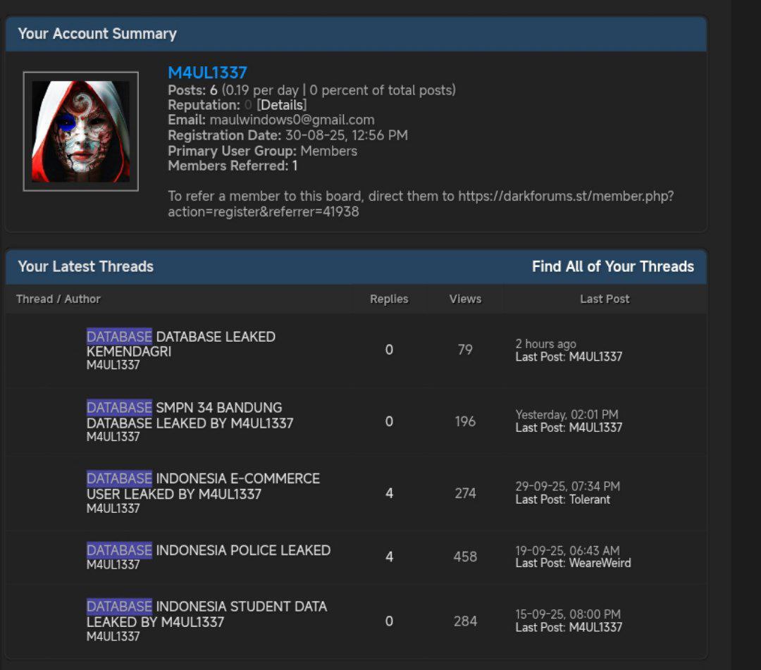 Propaganda / Email evidence