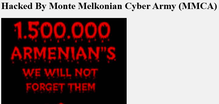 Hacked website evidence